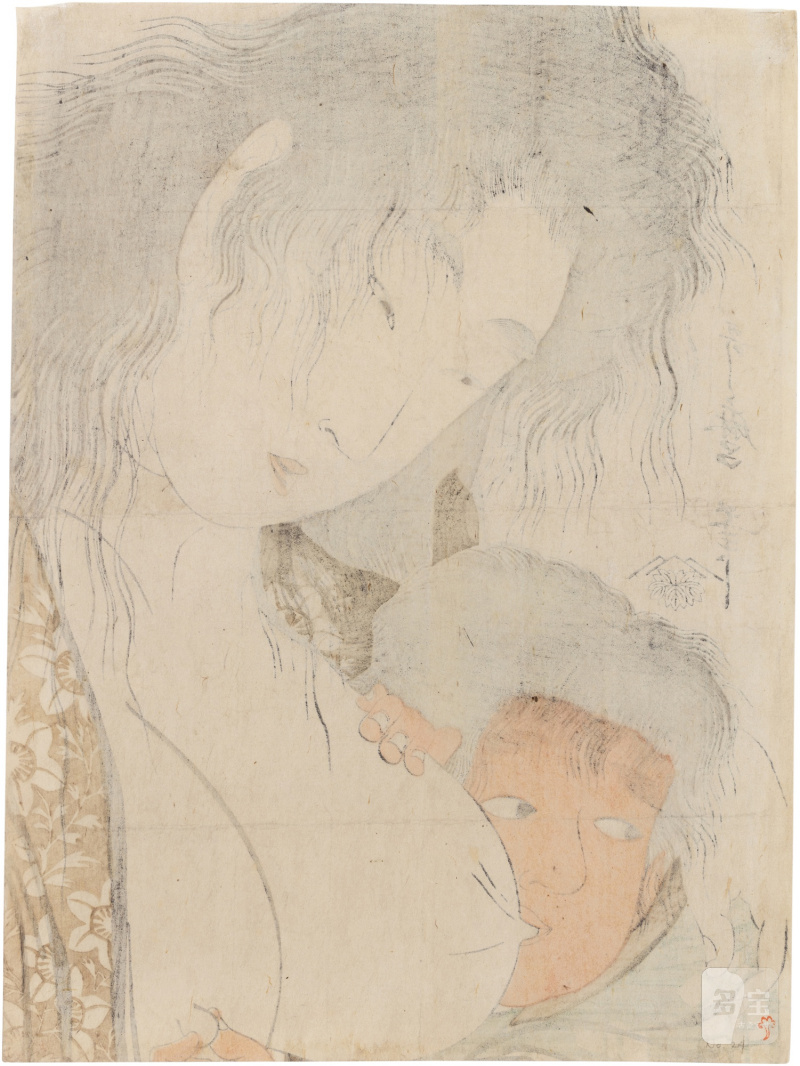 Kitagawa Utamaro (1754-1806) | Yamauba and Kintaro | Edo period, 19th century - 图2